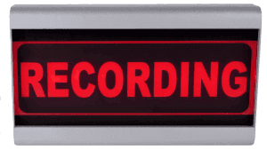 Recording Studio Warning Led Light